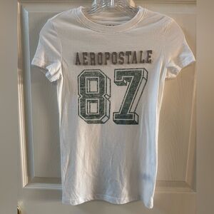 Aeropostale White Tee '87 - NWOT